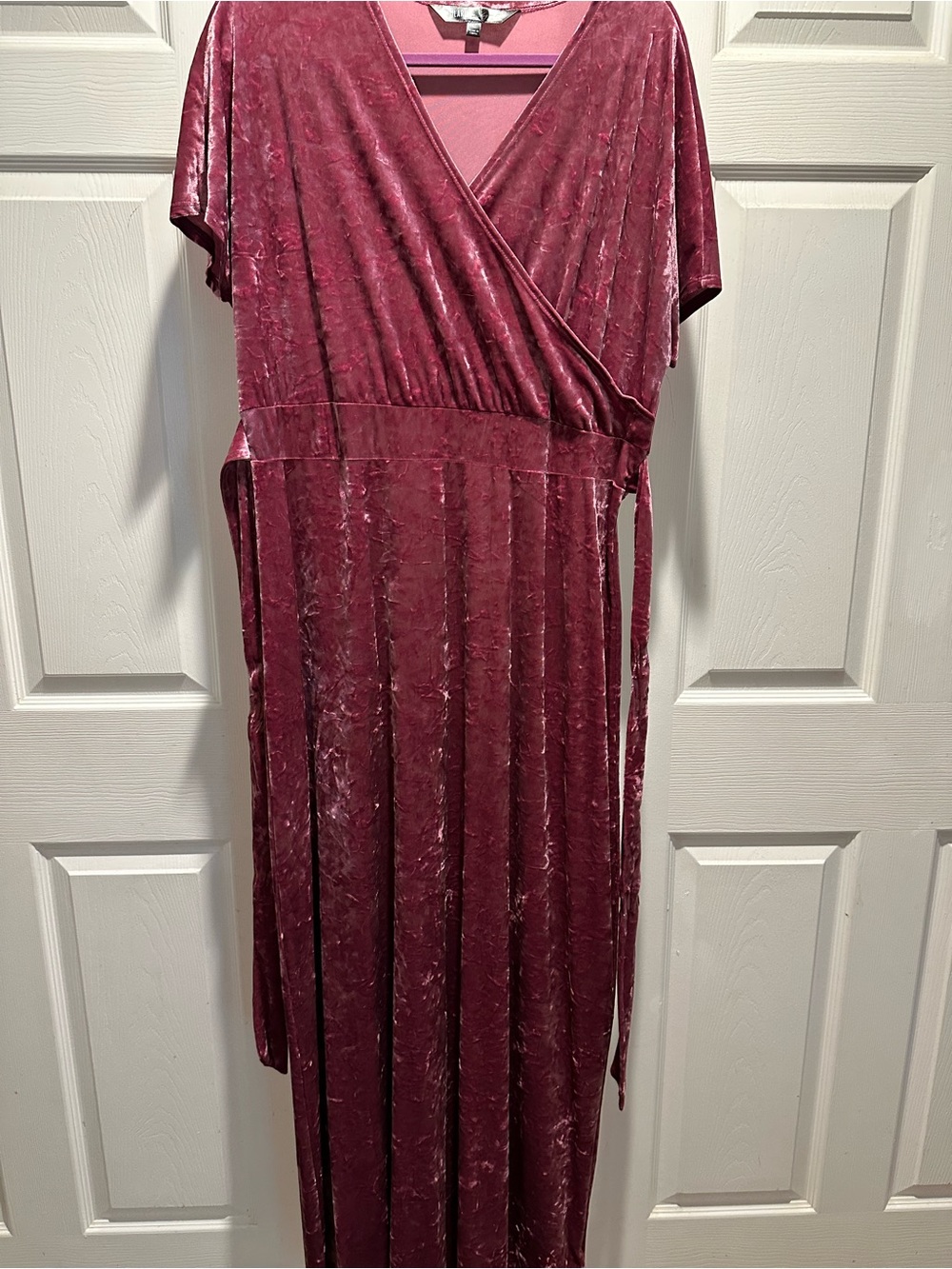 LuLaRoe Crushed Velvet Noelle Long Dress/Gown